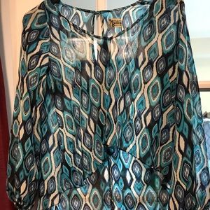 Show me your mumu blouse size M NWOT